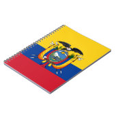 Carnet Drapeau de l'Équateur (Côté gauche)