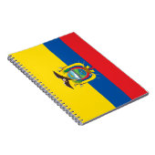 Carnet Drapeau de l'Équateur (Côté Droit)