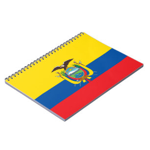 Carnet Drapeau de l'Équateur