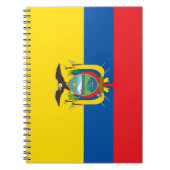 Carnet Drapeau de l'Équateur (Devant)