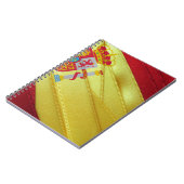 Carnet Drapeau de l'ESPAGNE (Côté gauche)