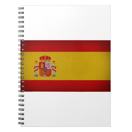 Carnet Drapeau de l'Espagne (Devant)