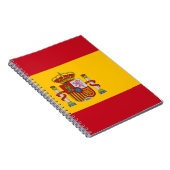 Carnet Drapeau de l'Espagne (Côté Droit)