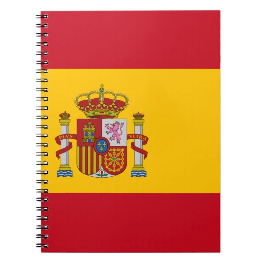 Carnet Drapeau de l'Espagne (Devant)