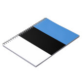 Carnet Drapeau de l'Estonie (Côté gauche)
