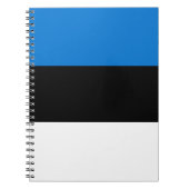 Carnet Drapeau de l'Estonie (Devant)