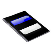 Carnet Drapeau de l'Estonie (Côté Droit)