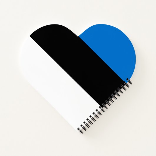 Carnet Drapeau de l'Estonie (Dos)