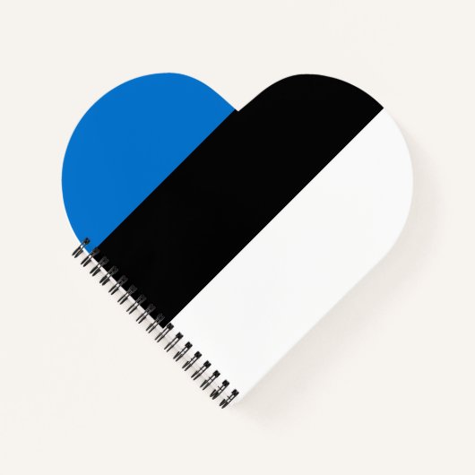 Carnet Drapeau de l'Estonie (Devant)