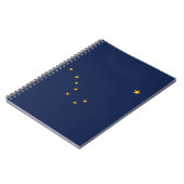 Carnet Drapeau de l'État d'Alaska (Côté gauche)