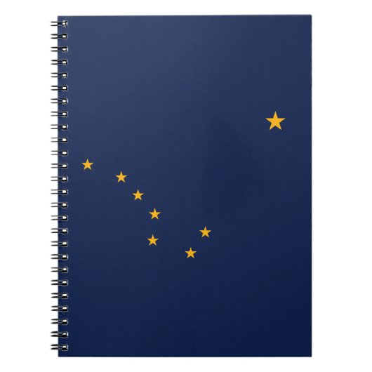Carnet Drapeau de l'État d'Alaska (Devant)