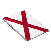 Carnet Drapeau de l'état de l'Alabama (Côté Droit)
