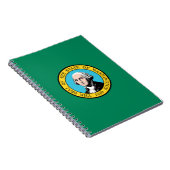 Carnet Drapeau de l'État de Washington (Côté Droit)