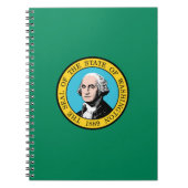 Carnet Drapeau de l'État de Washington (Devant)