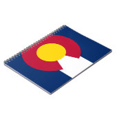 Carnet Drapeau de l'État du Colorado (Côté gauche)