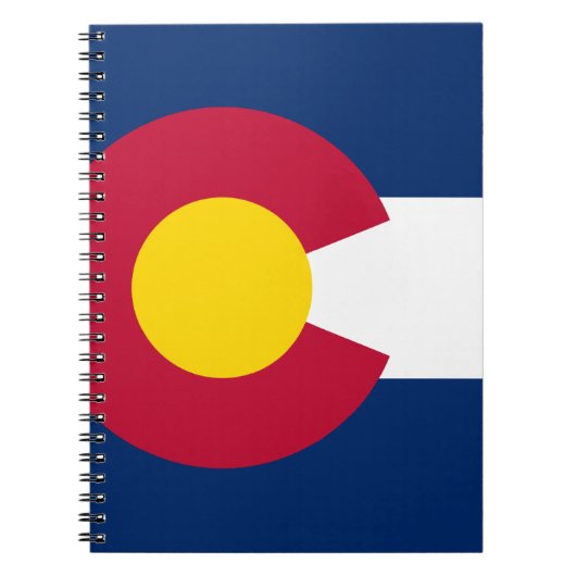 Carnet Drapeau de l'État du Colorado (Devant)