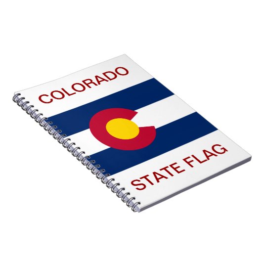 Carnet Drapeau de l'État du Colorado (Côté Droit)