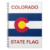 Carnet Drapeau de l'État du Colorado (Devant)