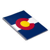 Carnet Drapeau de l'État du Colorado (Côté Droit)