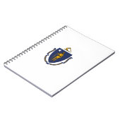 Carnet Drapeau de l'État du Massachusetts (Côté gauche)