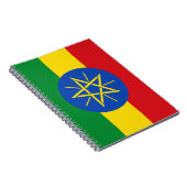 Carnet Drapeau de l'Éthiopie (Côté Droit)