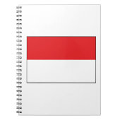 Carnet Drapeau de l'Indonésie (Devant)