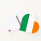 Carnet Drapeau de l'Irlande (Intérieur)