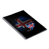 Carnet Drapeau de l'Islande (Côté Droit)