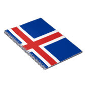 Carnet Drapeau de l'Islande (Côté Droit)