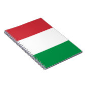 Carnet Drapeau de l'Italie (Côté Droit)