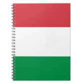 Carnet Drapeau de l'Italie (Devant)