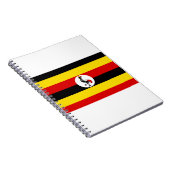 Carnet Drapeau de l'Ouganda (Côté Droit)