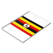 Carnet Drapeau de l'Ouganda (Côté gauche)