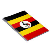 Carnet Drapeau de l'Ouganda (Côté Droit)