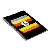 Carnet Drapeau de l'Ouganda (Côté Droit)