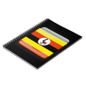 Carnet Drapeau de l'Ouganda (Côté gauche)