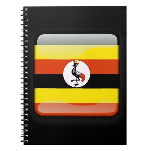 Carnet Drapeau de l'Ouganda (Devant)