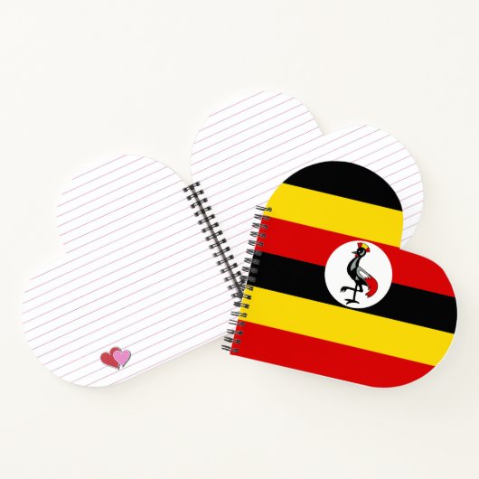 Carnet Drapeau de l'Ouganda (Intérieur)