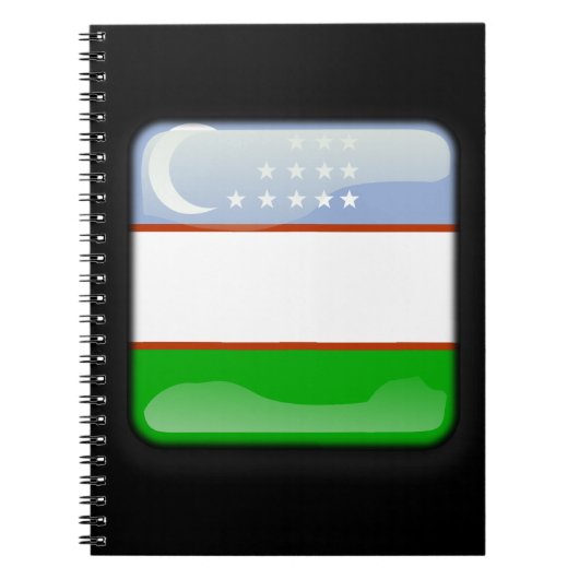 Carnet Drapeau de l'Ouzbékistan (Devant)
