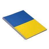 Carnet Drapeau de l'Ukraine (Côté Droit)