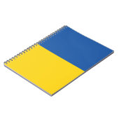 Carnet Drapeau de l'Ukraine (Côté gauche)