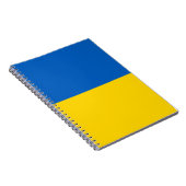 Carnet Drapeau de l'Ukraine (Côté Droit)