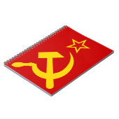Carnet Drapeau de l'URSS - Drapeau de l'Union soviétique (Côté gauche)