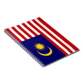 Carnet Drapeau de Malaisie (Côté Droit)