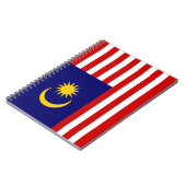 Carnet Drapeau de Malaisie (Côté gauche)