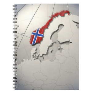 Carnet Drapeau de Norway