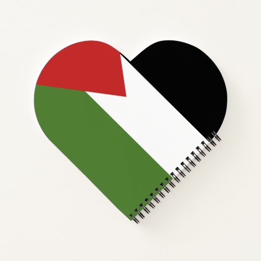 Carnet Drapeau de Palestine (Dos)