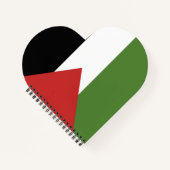 Carnet Drapeau de Palestine (Devant)