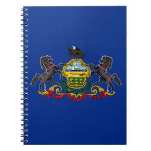 Carnet Drapeau de Pennsylvanie