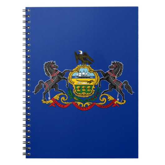 Carnet Drapeau de Pennsylvanie (Devant)